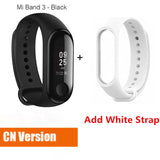 Original Xiaomi Mi Band 3 4 Global Version Smart Wristband Touch Screen Message Heart Rate Time Smartband Fitness Bracelet Watch