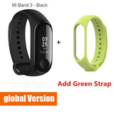 Original Xiaomi Mi Band 3 4 Global Version Smart Wristband Touch Screen Message Heart Rate Time Smartband Fitness Bracelet Watch
