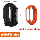 Original Xiaomi Mi Band 3 4 Global Version Smart Wristband Touch Screen Message Heart Rate Time Smartband Fitness Bracelet Watch
