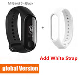 Original Xiaomi Mi Band 3 4 Global Version Smart Wristband Touch Screen Message Heart Rate Time Smartband Fitness Bracelet Watch