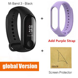 Original Xiaomi Mi Band 3 4 Global Version Smart Wristband Touch Screen Message Heart Rate Time Smartband Fitness Bracelet Watch