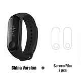 Xiaomi Mi Band 3 4 Global version Smart Wristband Fitness Bracelet watch Big Touch Screen Message Heart Rate Time Smartband