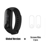 Xiaomi Mi Band 3 4 Global version Smart Wristband Fitness Bracelet watch Big Touch Screen Message Heart Rate Time Smartband