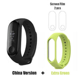 Xiaomi Mi Band 3 4 Global version Smart Wristband Fitness Bracelet watch Big Touch Screen Message Heart Rate Time Smartband