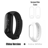 Xiaomi Mi Band 3 4 Global version Smart Wristband Fitness Bracelet watch Big Touch Screen Message Heart Rate Time Smartband