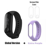 Xiaomi Mi Band 3 4 Global version Smart Wristband Fitness Bracelet watch Big Touch Screen Message Heart Rate Time Smartband